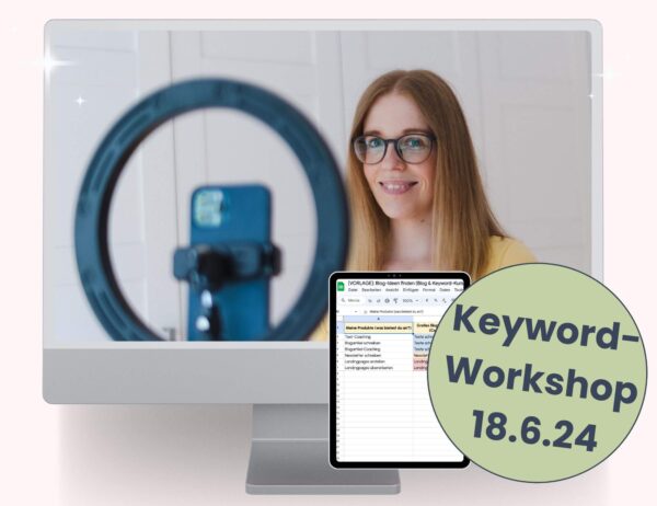 Keyword-Workshop mit Sarah Depold