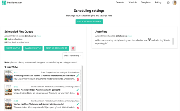 Pin Generator Tutorial Pinterest Pins erstellen & posten
