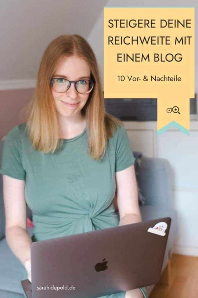 Blog-Reichweite mit SEO steigern - Vorteile & Nachteile - sarah-depold.de
