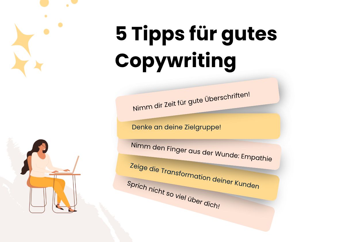 Tipps für gutes Copywriting von Sarah Aßmann - sarah-depold.de