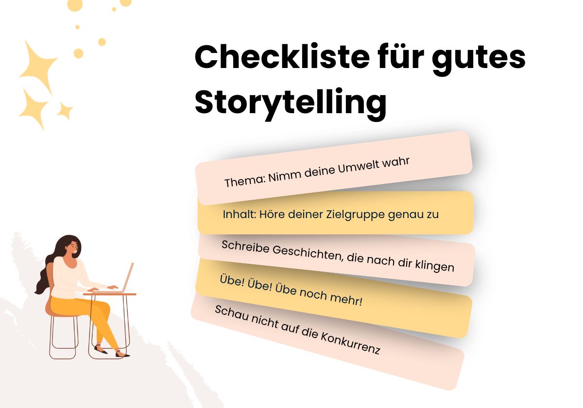 Tipps für gutes Storytelling